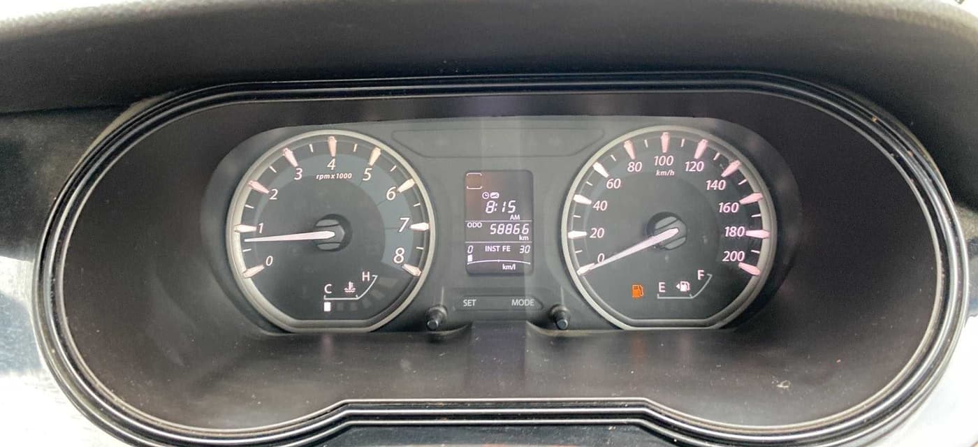 2014 Tata Zest XM PETROL, Petrol, Manual, 59,062 km, Odometer Image