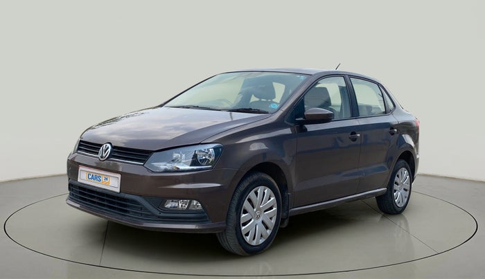 2017 Volkswagen Ameo COMFORTLINE PLUS 1.2L, Petrol, Manual, 1,01,328 km, Left Front Diagonal