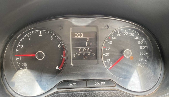 2017 Volkswagen Ameo COMFORTLINE PLUS 1.2L, Petrol, Manual, 1,01,328 km, Odometer Image