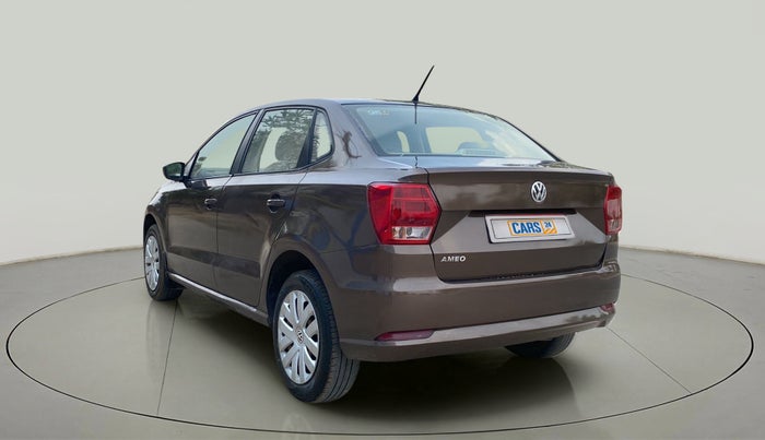 2017 Volkswagen Ameo COMFORTLINE PLUS 1.2L, Petrol, Manual, 1,01,328 km, Left Back Diagonal