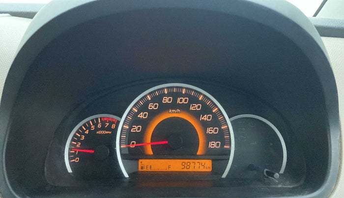 2014 Maruti Wagon R 1.0 VXI, Petrol, Manual, 98,723 km, Odometer Image