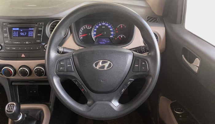 2015 Hyundai Xcent S 1.2, Petrol, Manual, 49,690 km, Steering Wheel Close Up