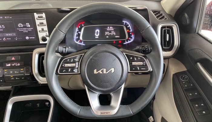 2023 KIA SONET HTX 1.5, Diesel, Manual, 14,670 km, Steering Wheel Close Up