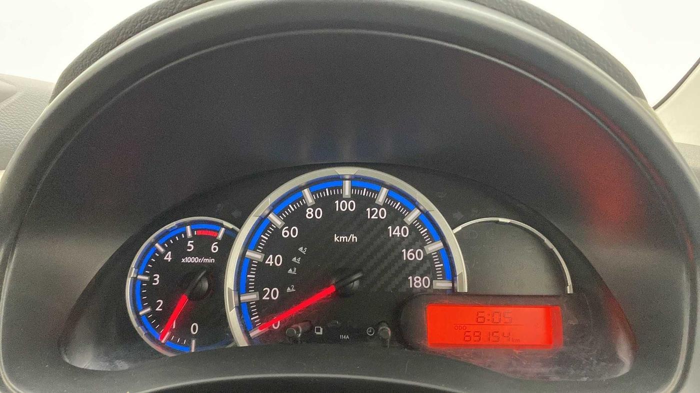 2018 Datsun Go Plus T, Petrol, Manual, 69,087 km, Odometer Image