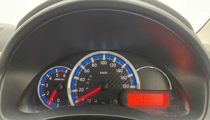 2018 Datsun Go Plus T, Petrol, Manual, 69,087 km, Odometer Image