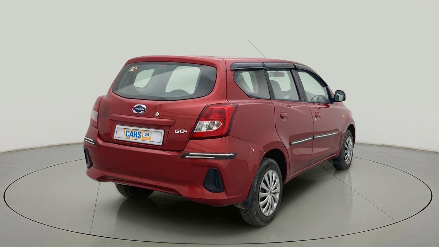 2018 Datsun Go Plus T, Petrol, Manual, 69,087 km, Right Back Diagonal