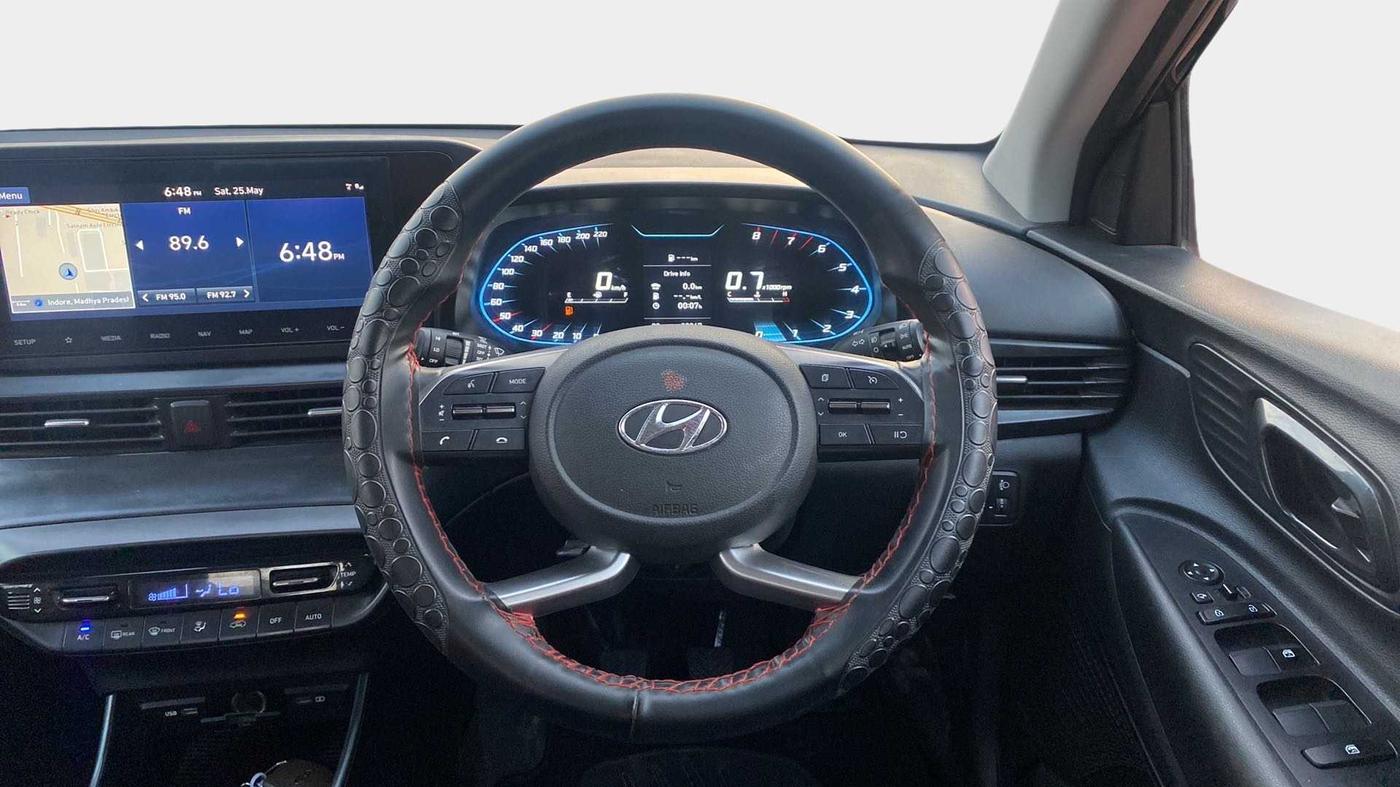 2021 Hyundai NEW I20 ASTA (O) 1.2 MT, Petrol, Manual, 32,965 km, Steering Wheel Close Up