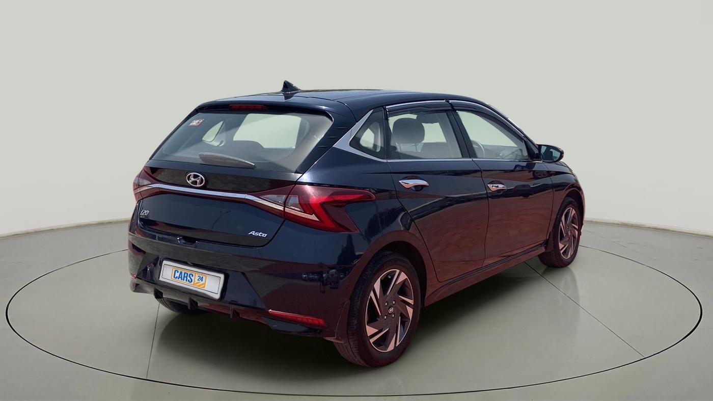2021 Hyundai NEW I20 ASTA (O) 1.2 MT, Petrol, Manual, 32,965 km, Right Back Diagonal