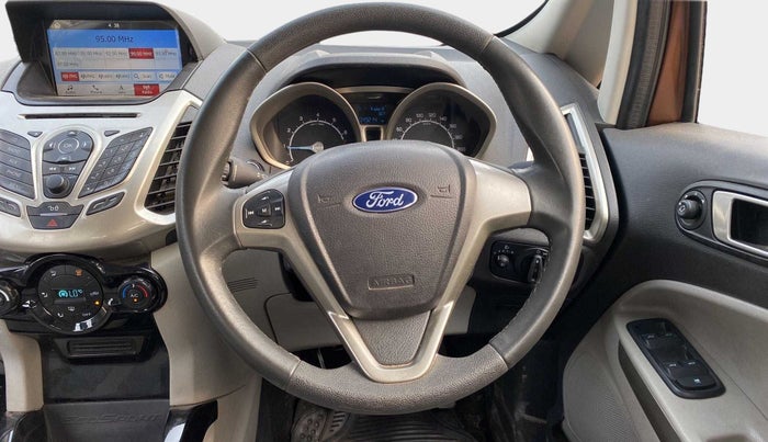 2017 Ford Ecosport TITANIUM 1.5L PETROL, Petrol, Manual, 49,193 km, Steering Wheel Close Up
