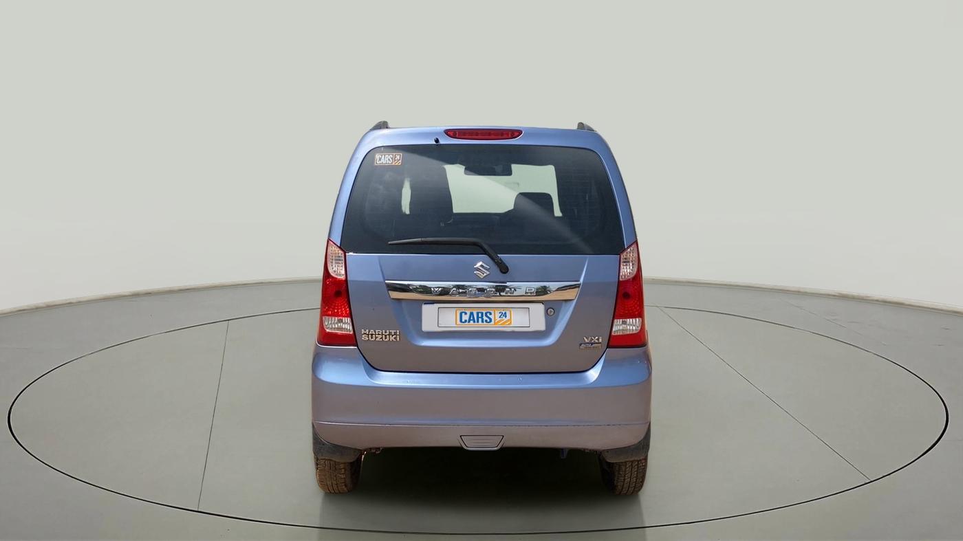 2017 Maruti Wagon R 1.0 VXI AMT, Petrol, Automatic, 44,158 km, Back/Rear
