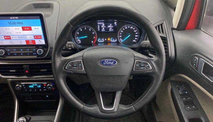 2019 Ford Ecosport TITANIUM + 1.5L PETROL, Petrol, Manual, 69,956 km, Steering Wheel Close Up
