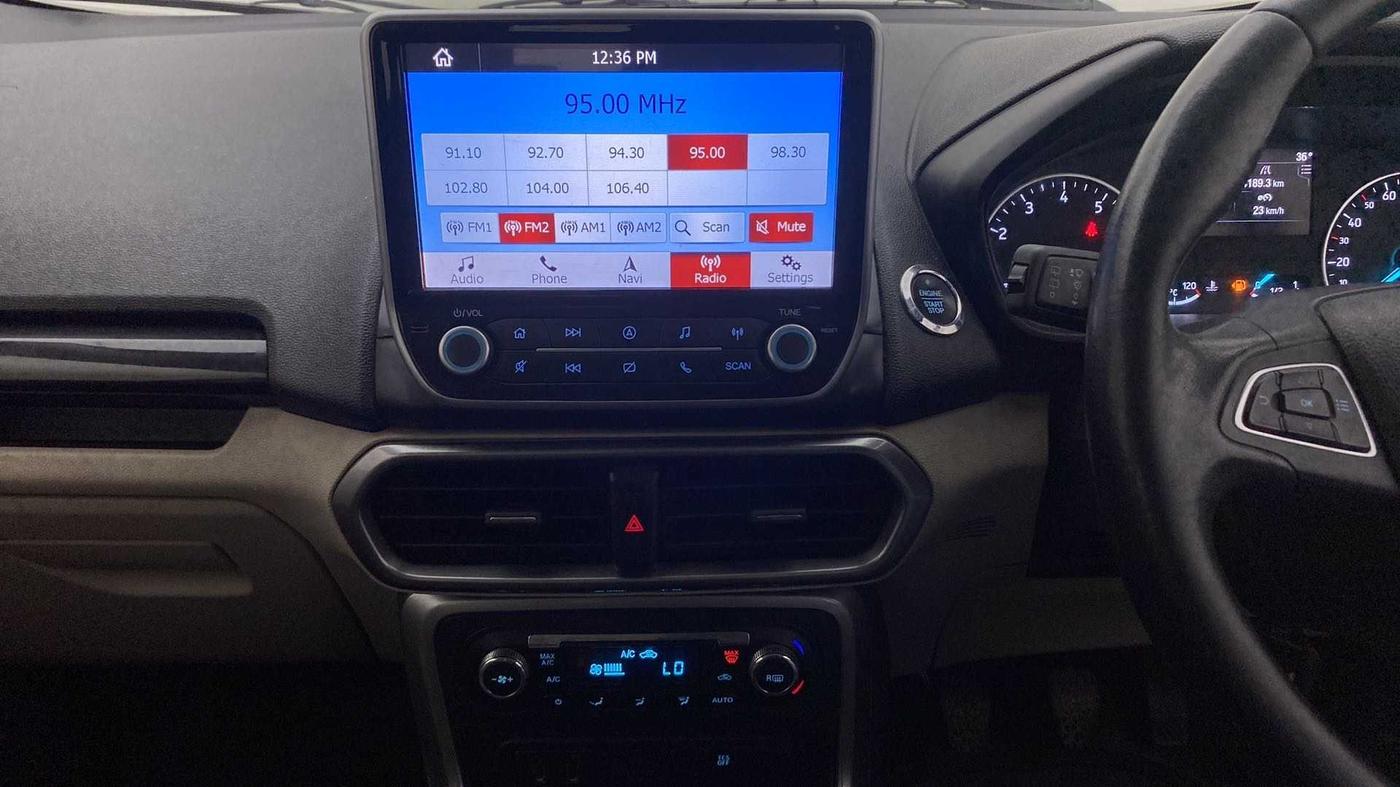 2019 Ford Ecosport TITANIUM + 1.5L PETROL, Petrol, Manual, 69,956 km, Air Conditioner