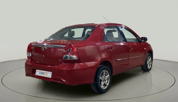 2011 Toyota Etios G, Petrol, Manual, 98,355 km, Right Back Diagonal