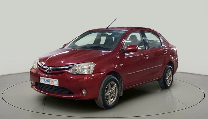 2011 Toyota Etios G, Petrol, Manual, 98,355 km, Left Front Diagonal