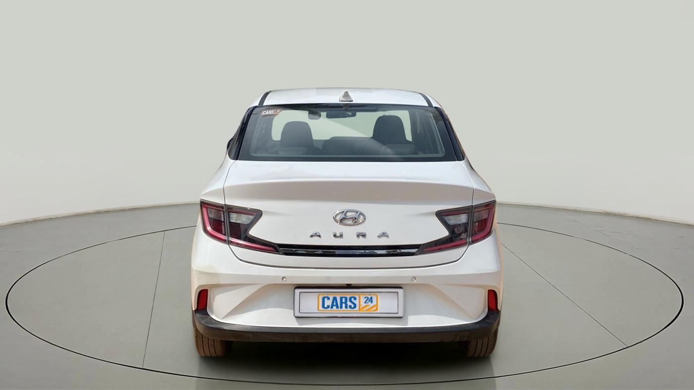 2020 Hyundai AURA SX+ 1.0 TURBO GDI MT, Petrol, Manual, 39,930 km, Back/Rear