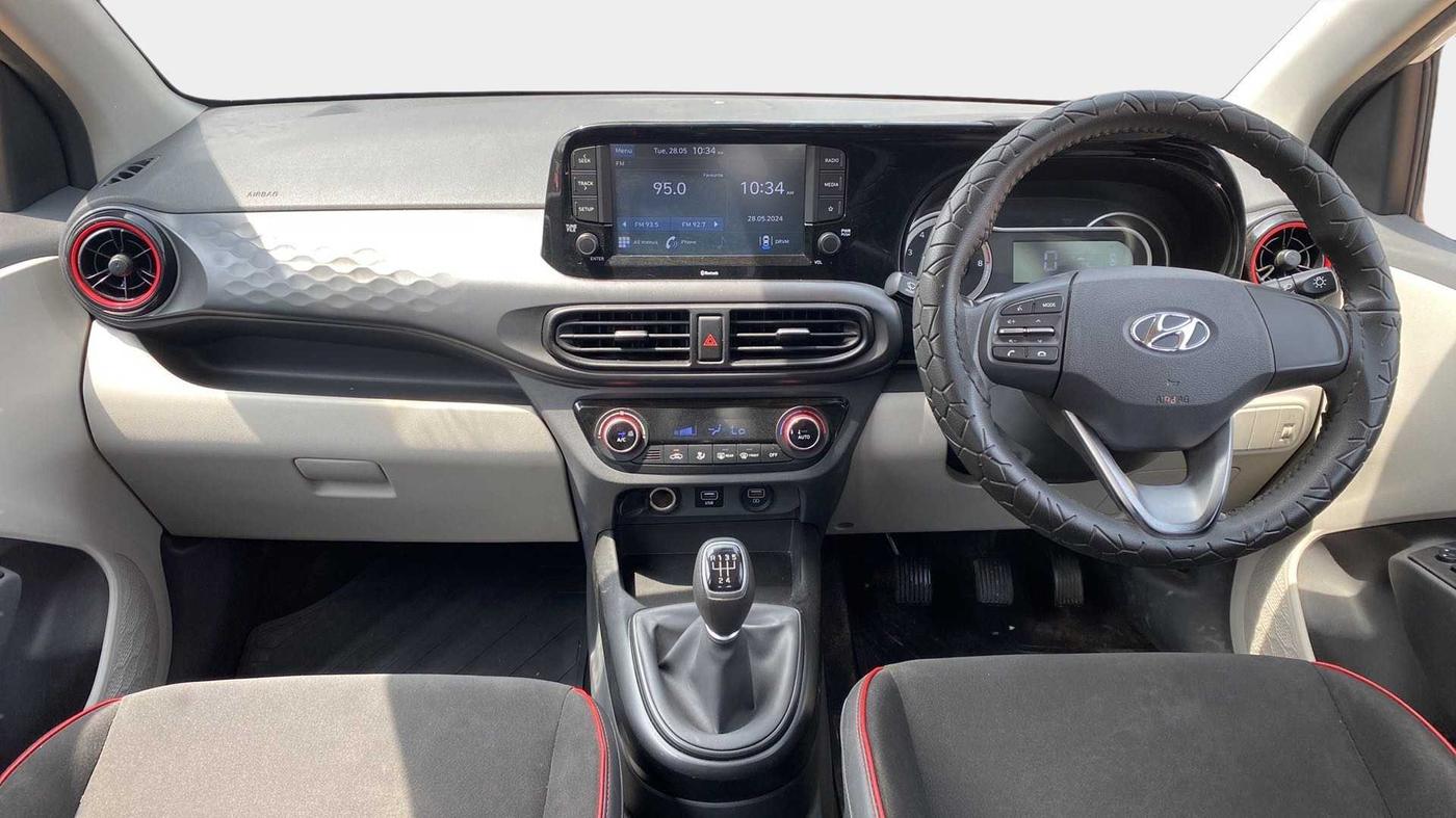 2020 Hyundai AURA SX+ 1.0 TURBO GDI MT, Petrol, Manual, 39,930 km, Dashboard