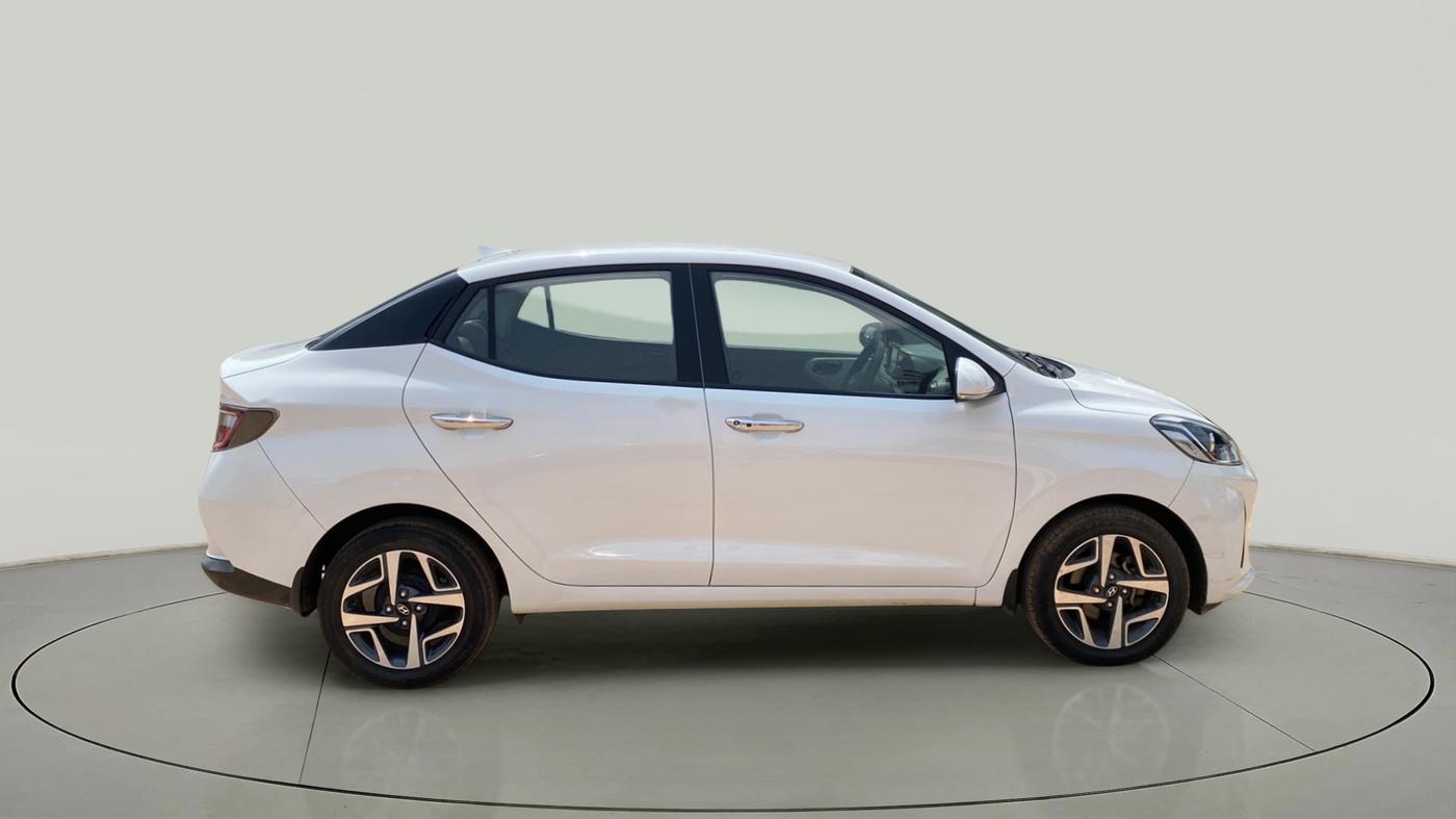 2020 Hyundai AURA SX+ 1.0 TURBO GDI MT, Petrol, Manual, 39,930 km, Right Side View