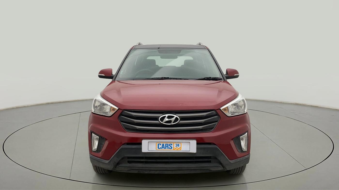 2017 Hyundai Creta E PLUS 1.6 PETROL, Petrol, Manual, 58,022 km, Front