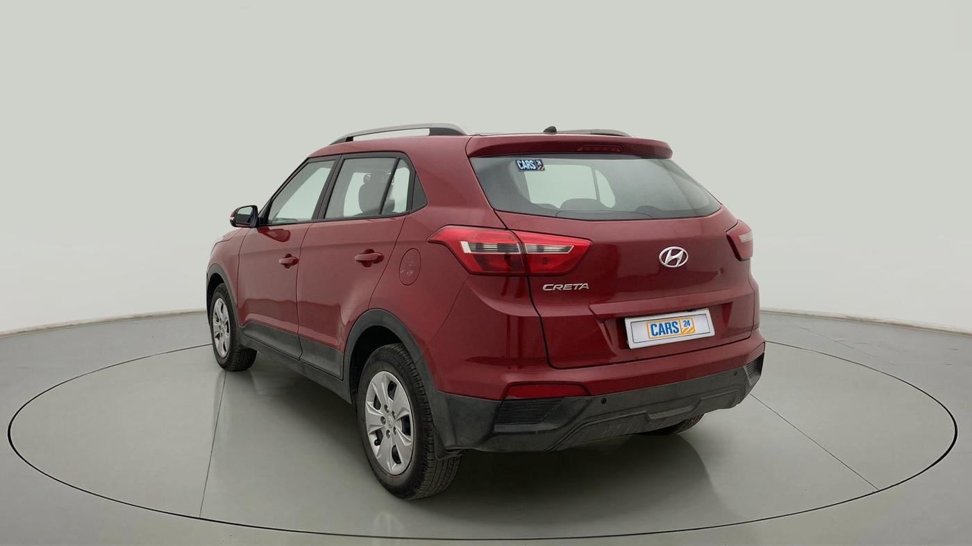 2017 Hyundai Creta E PLUS 1.6 PETROL, Petrol, Manual, 58,022 km, Left Back Diagonal