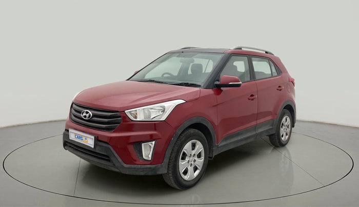 2017 Hyundai Creta E PLUS 1.6 PETROL, Petrol, Manual, 58,022 km, Left Front Diagonal