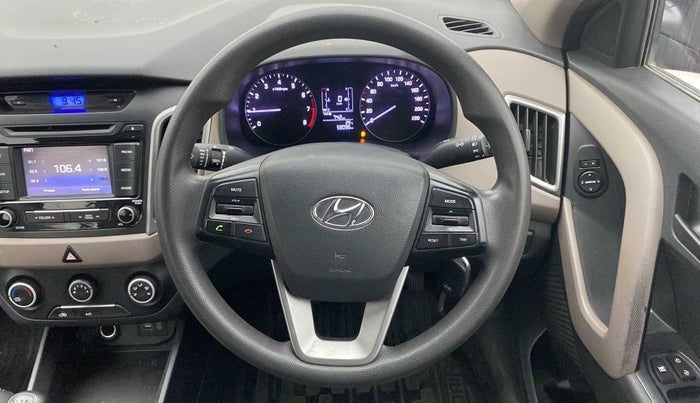 2017 Hyundai Creta E PLUS 1.6 PETROL, Petrol, Manual, 58,022 km, Steering Wheel Close Up