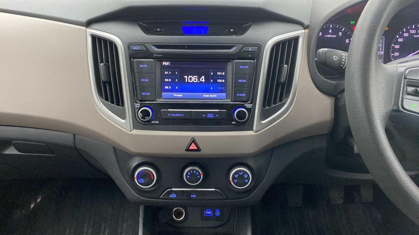 2017 Hyundai Creta E PLUS 1.6 PETROL, Petrol, Manual, 58,022 km, Air Conditioner