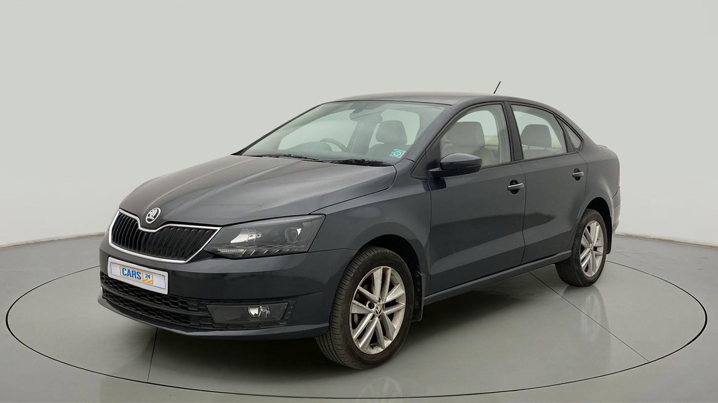 2018 Skoda Rapid STYLE 1.6 MPI AT, Petrol, Automatic, 55,595 km, Left Front Diagonal