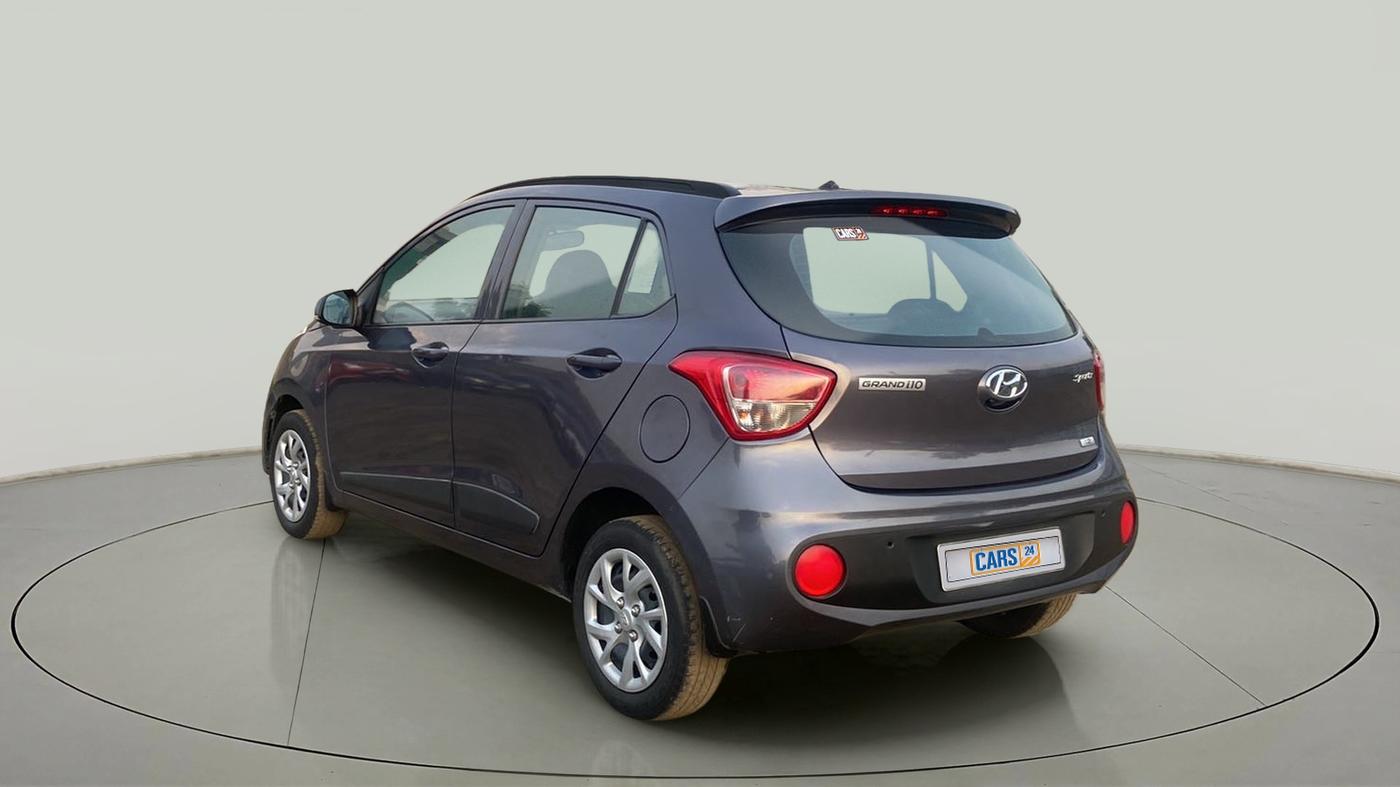 2019 Hyundai Grand i10 SPORTZ 1.2 KAPPA VTVT, Petrol, Manual, 23,901 km, Left Back Diagonal
