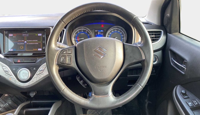 2016 Maruti Baleno ALPHA PETROL 1.2, Petrol, Manual, 27,306 km, Steering Wheel Close Up