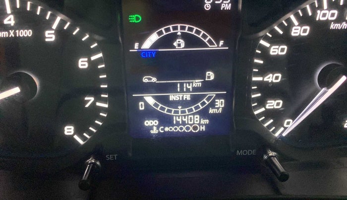 2022 Tata ALTROZ XT PETROL, Petrol, Manual, 14,387 km, Odometer Image