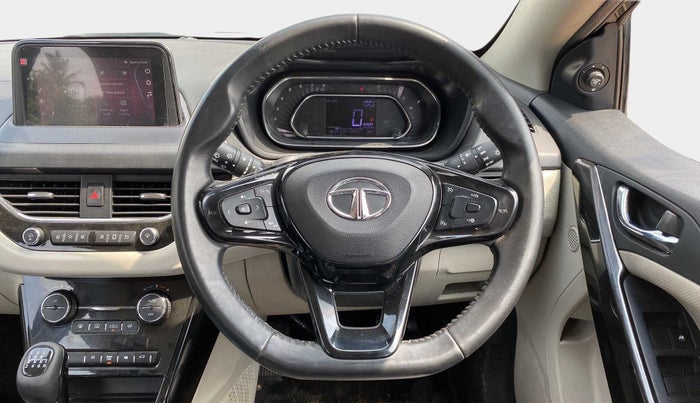 2020 Tata NEXON XZ PLUS (O) PETROL, Petrol, Manual, 46,499 km, Steering Wheel Close Up
