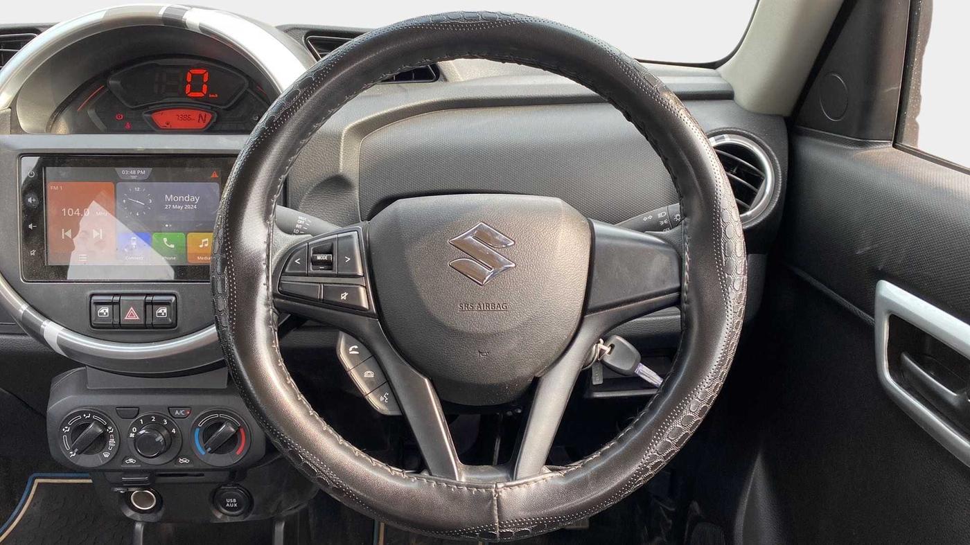 2023 Maruti S PRESSO VXI PLUS (O) AMT, Petrol, Automatic, 7,444 km, Steering Wheel Close Up