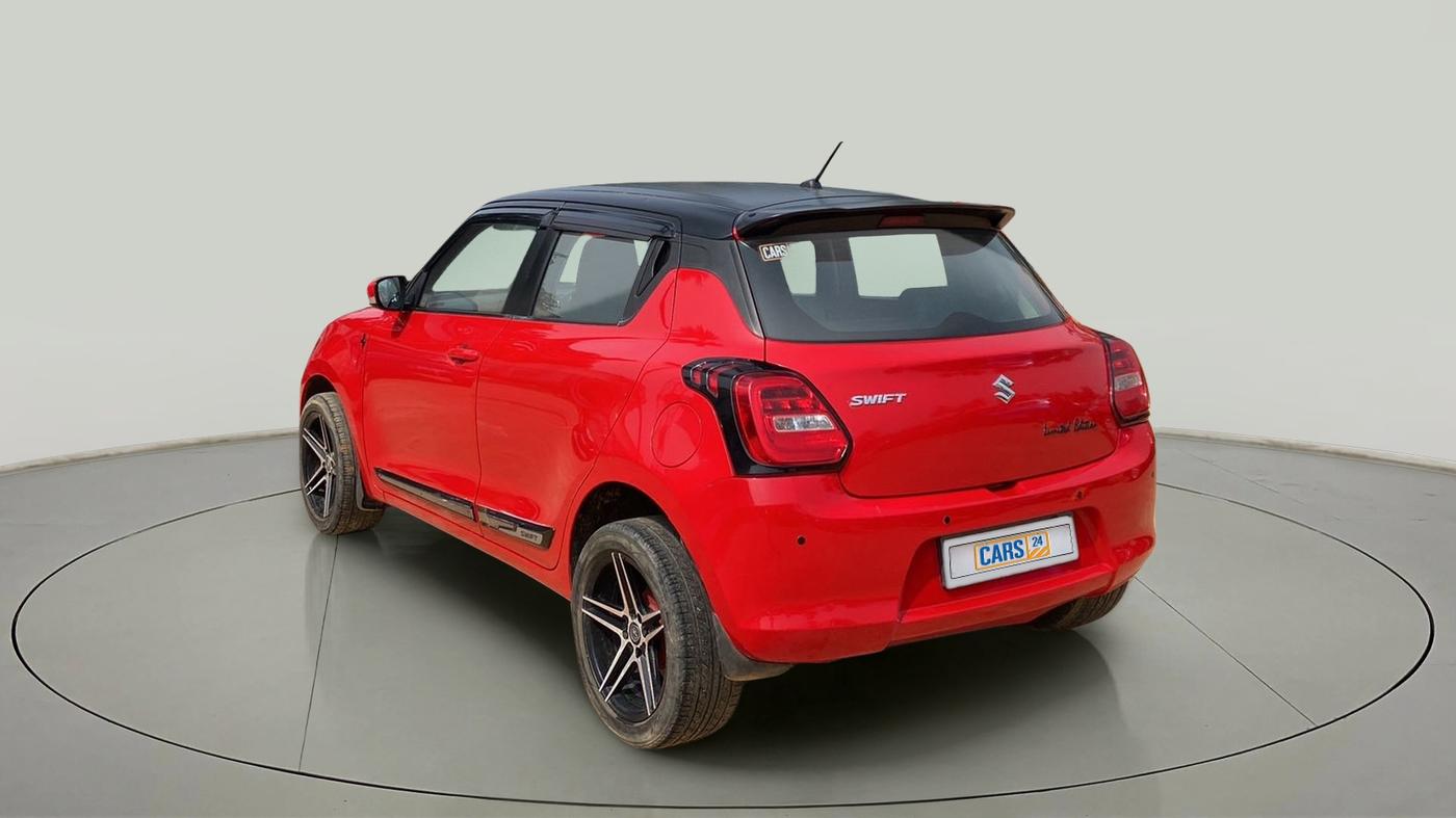 2018 Maruti Swift VXI AMT, Petrol, Automatic, 42,854 km, Left Back Diagonal