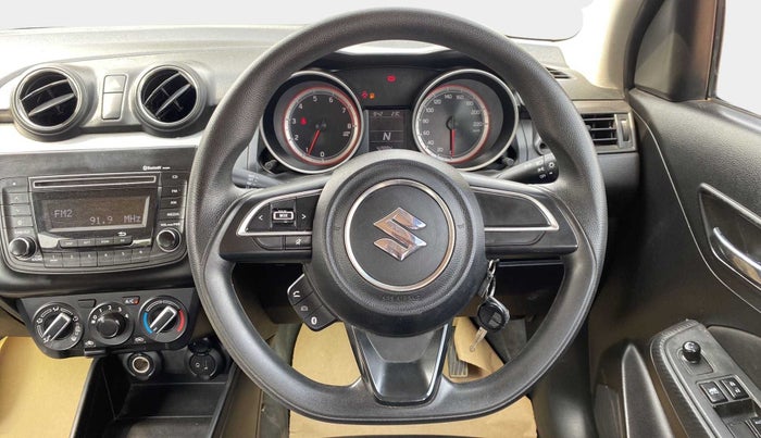 2018 Maruti Swift VXI AMT, Petrol, Automatic, 42,854 km, Steering Wheel Close Up