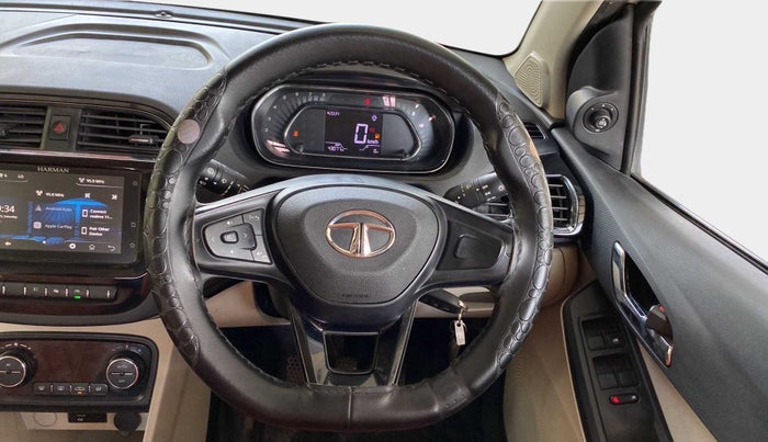 2022 Tata Tiago XZ PLUS CNG, CNG, Manual, 43,059 km, Steering Wheel Close Up