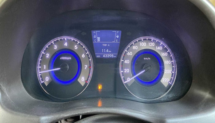 2013 Hyundai Verna FLUIDIC 1.6 VTVT SX, Petrol, Manual, 43,388 km, Odometer Image