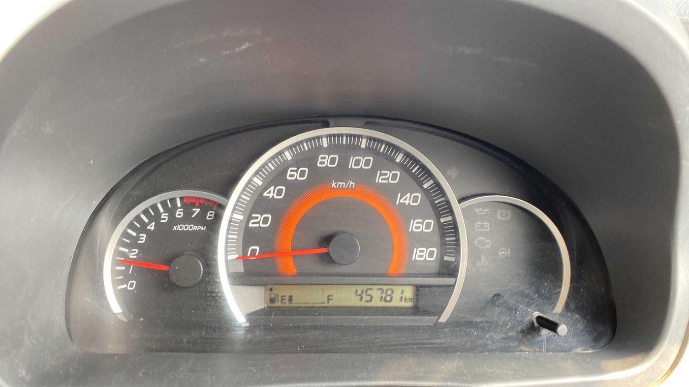 2011 Maruti Wagon R 1.0 VXI, Petrol, Manual, 45,778 km, Odometer Image