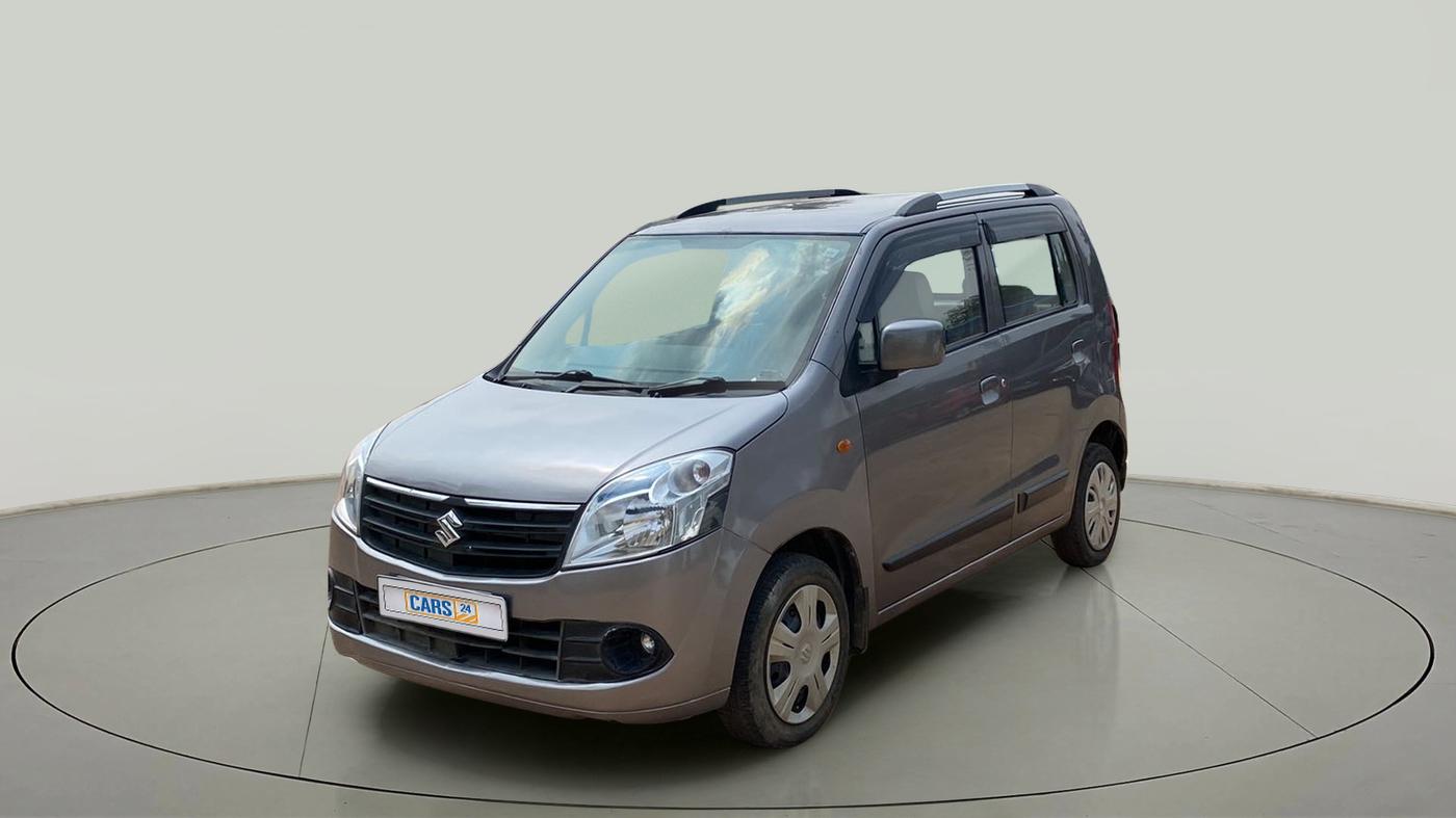 2011 Maruti Wagon R 1.0 VXI, Petrol, Manual, 45,778 km, Left Front Diagonal