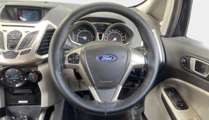 2015 Ford Ecosport TITANIUM 1.5L DIESEL, Diesel, Manual, 73,386 km, Steering Wheel Close Up