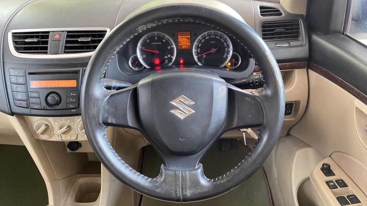 2014 Maruti Swift Dzire VDI, Diesel, Manual, 44,728 km, Steering Wheel Close Up