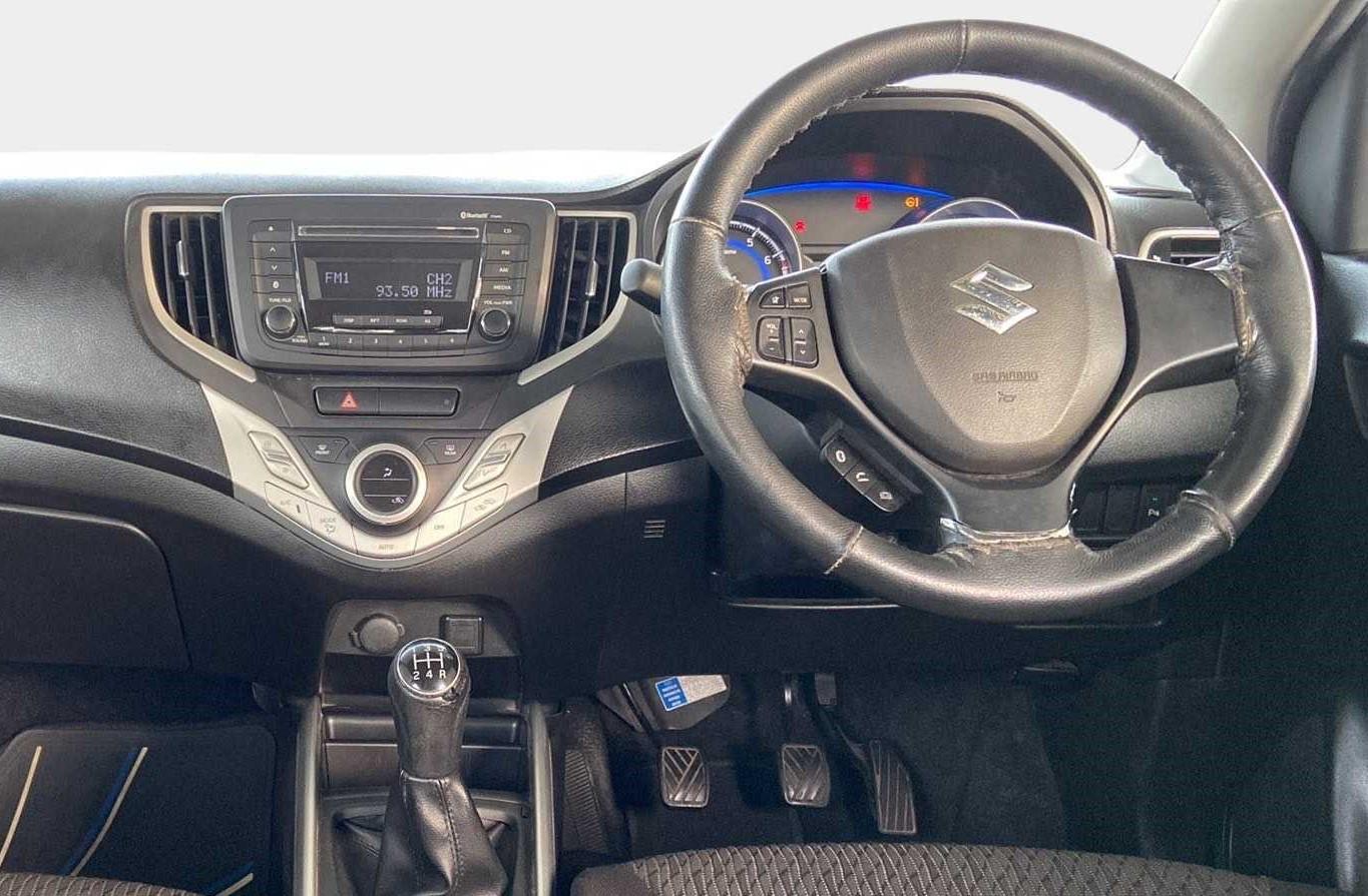 2016 Maruti Baleno DELTA PETROL 1.2, Petrol, Manual, 25,811 km, Steering Wheel Close Up