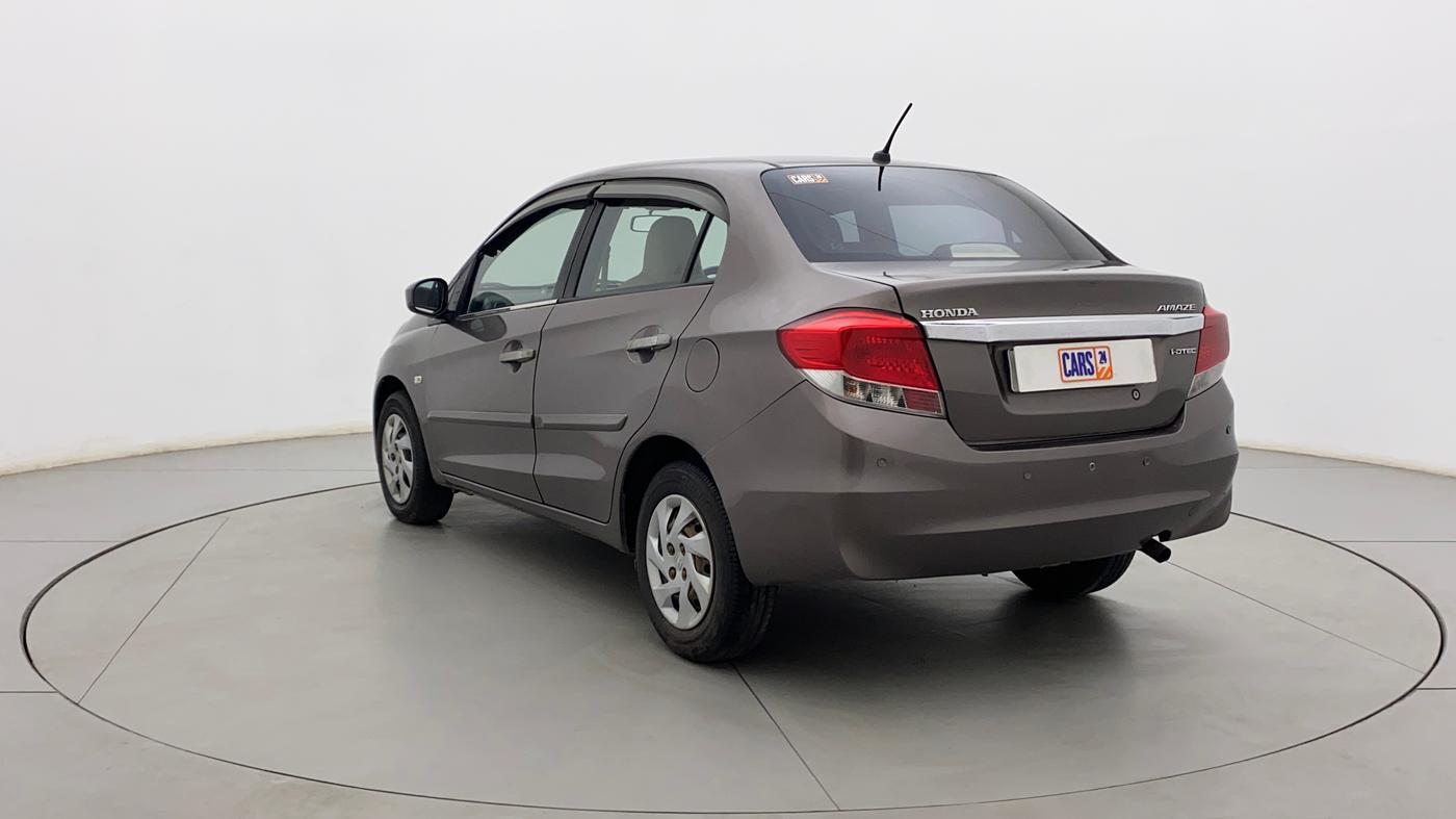 2013 Honda Amaze 1.5L I-DTEC S, Diesel, Manual, 1,06,554 km, Left Back Diagonal