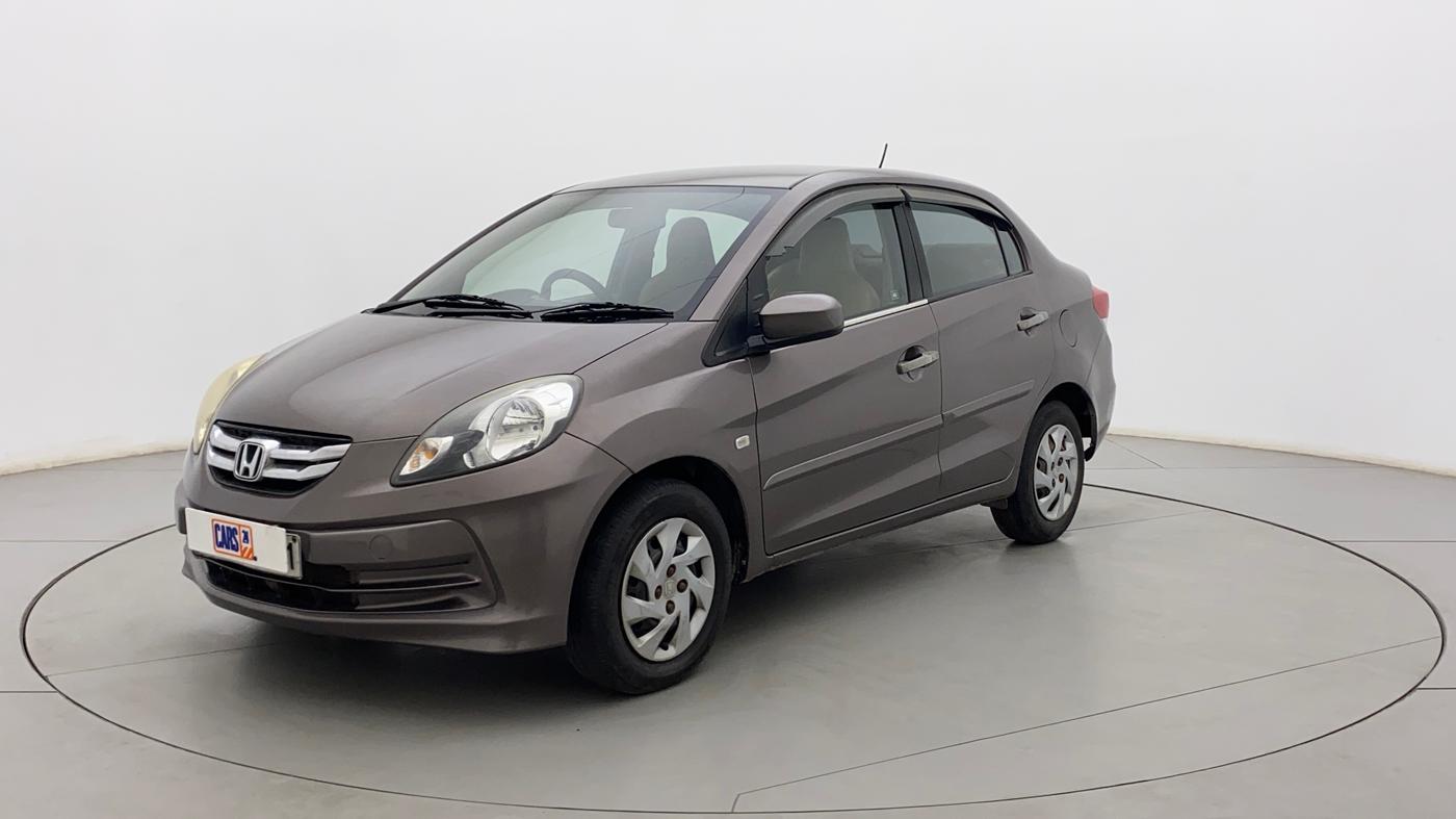 2013 Honda Amaze 1.5L I-DTEC S, Diesel, Manual, 1,06,554 km, Left Front Diagonal