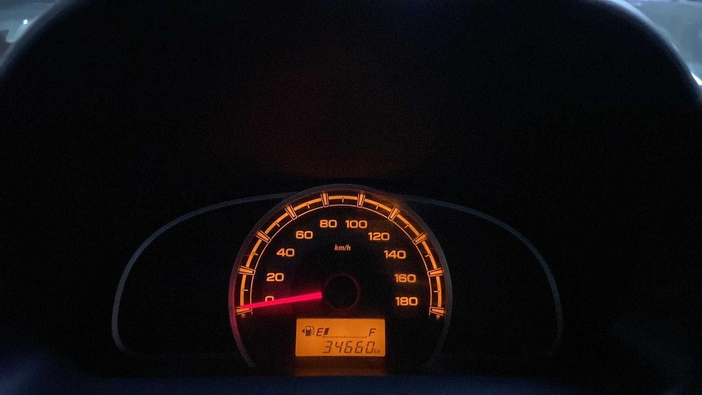 2017 Maruti Alto 800 VXI, Petrol, Manual, 34,644 km, Odometer Image