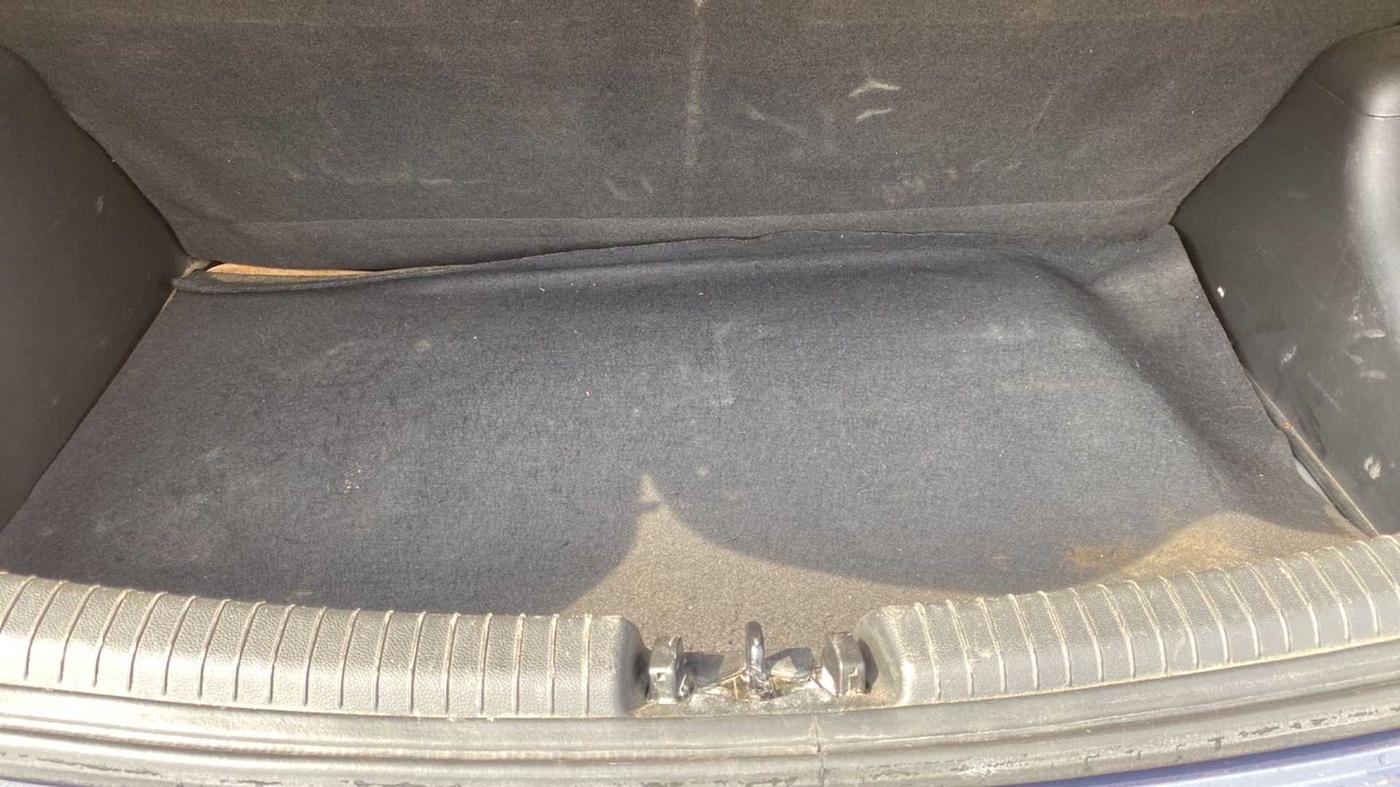 2014 Hyundai Grand i10 ASTA AT 1.2 KAPPA VTVT, Petrol, Automatic, 82,706 km, Boot Inside