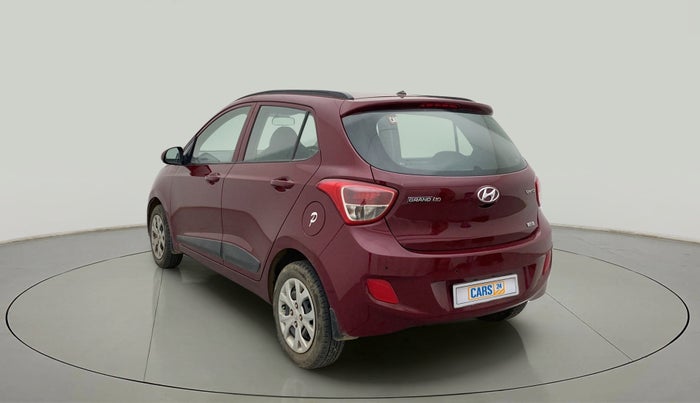 2016 Hyundai Grand i10 SPORTZ 1.2 KAPPA VTVT, Petrol, Manual, 61,860 km, Left Back Diagonal