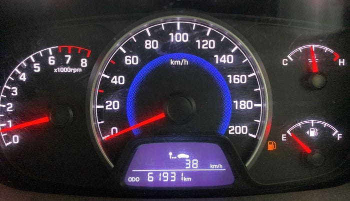 2016 Hyundai Grand i10 SPORTZ 1.2 KAPPA VTVT, Petrol, Manual, 61,860 km, Odometer Image