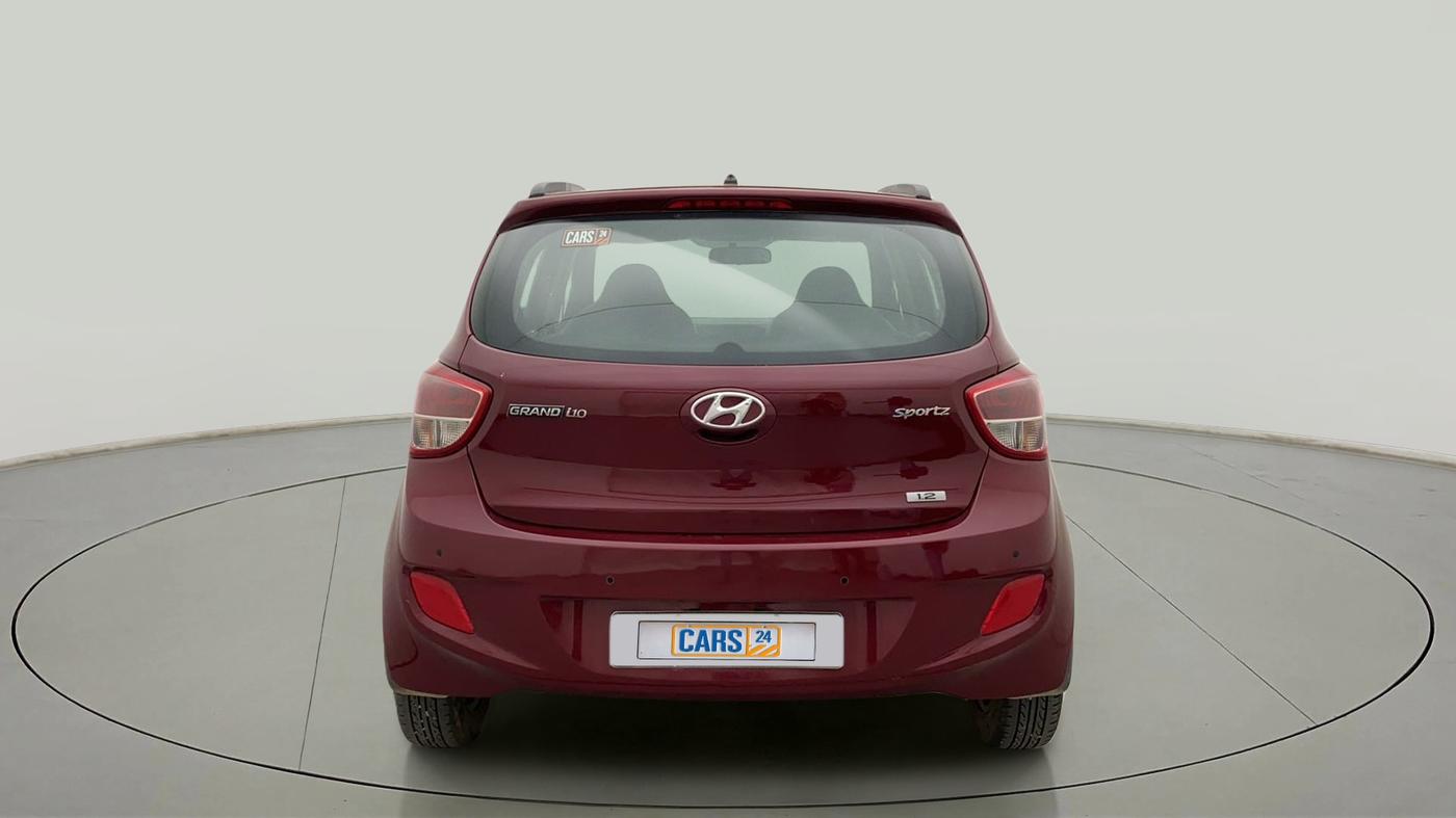 2016 Hyundai Grand i10 SPORTZ 1.2 KAPPA VTVT, Petrol, Manual, 61,860 km, Back/Rear