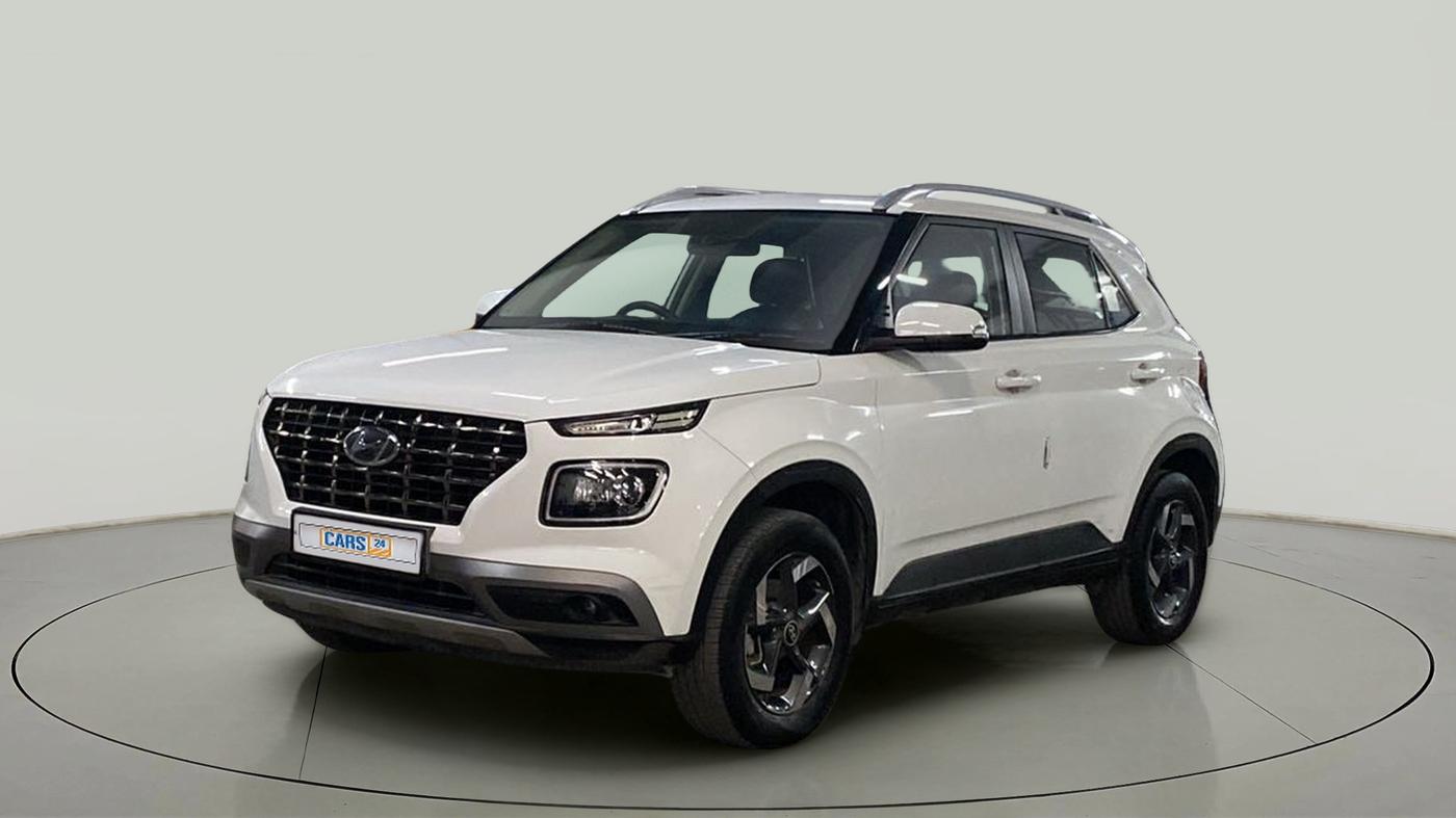 2021 Hyundai VENUE SX 1.0 TURBO IMT, Petrol, Manual, 34,245 km, Left Front Diagonal