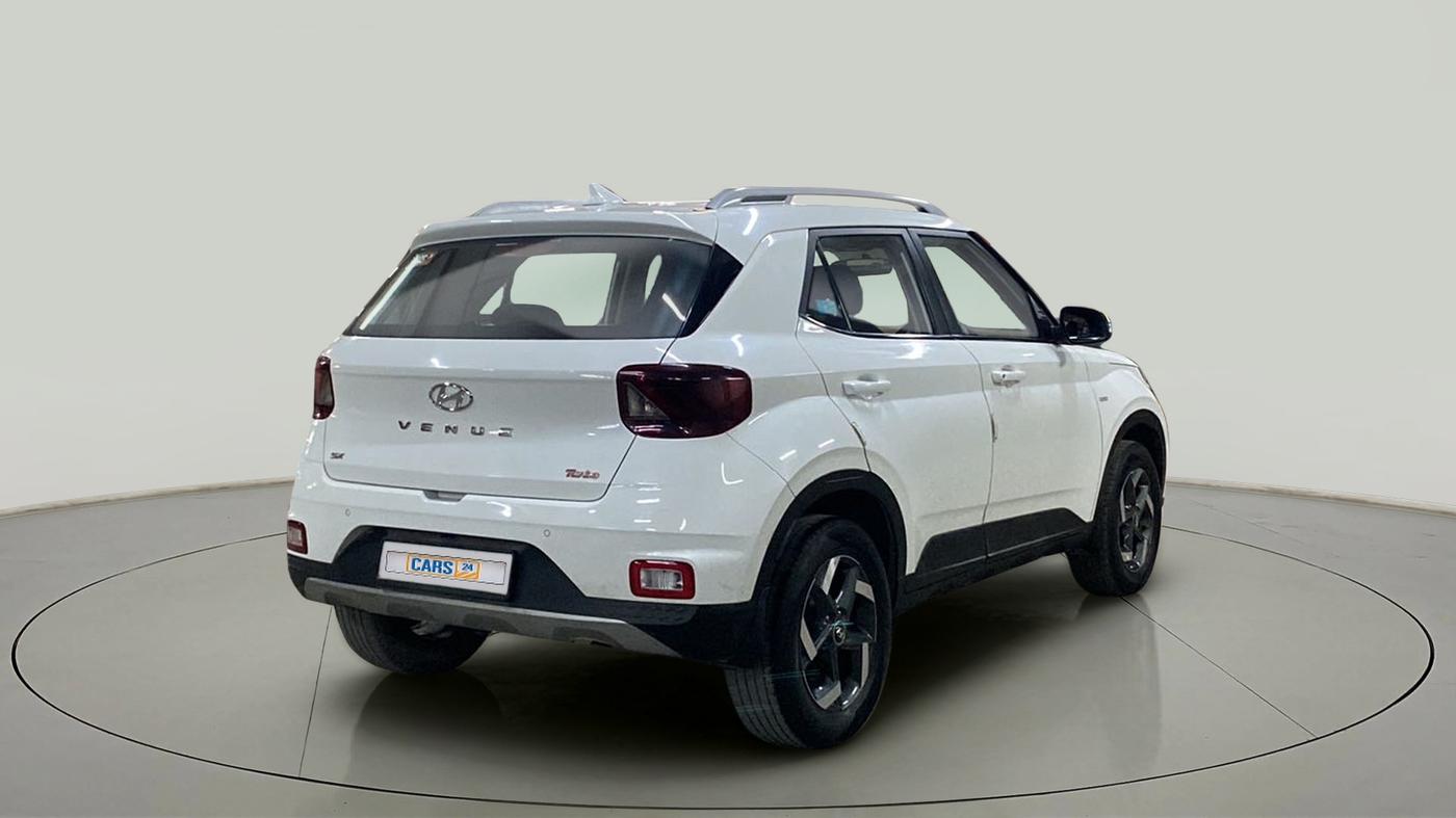 2021 Hyundai VENUE SX 1.0 TURBO IMT, Petrol, Manual, 34,245 km, Right Back Diagonal